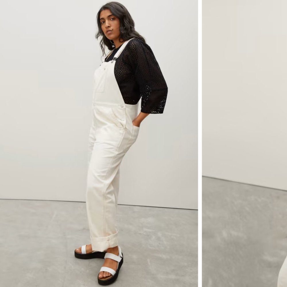 [NWT] Everlane The Canvas Overall, Size 2